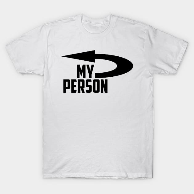 My person - Right T-Shirt by cristinaandmer